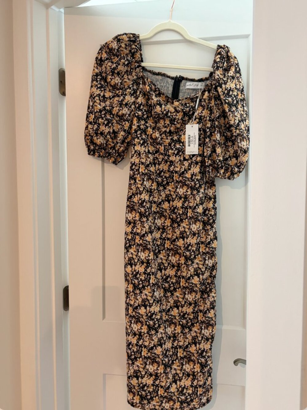 BRAND NEW Black Floral Dress